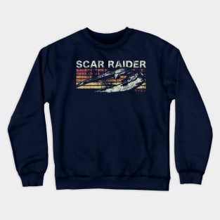 Retro Scar Raider Crewneck Sweatshirt